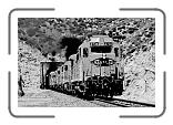 ATSF 2734 East at Alray, Cajon Pass CA on May 1, 1993 * 800 x 527 * (210KB)